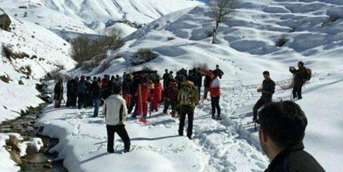 نجات ۱۳ دانشآموز در ارتفاعات شمال تهران