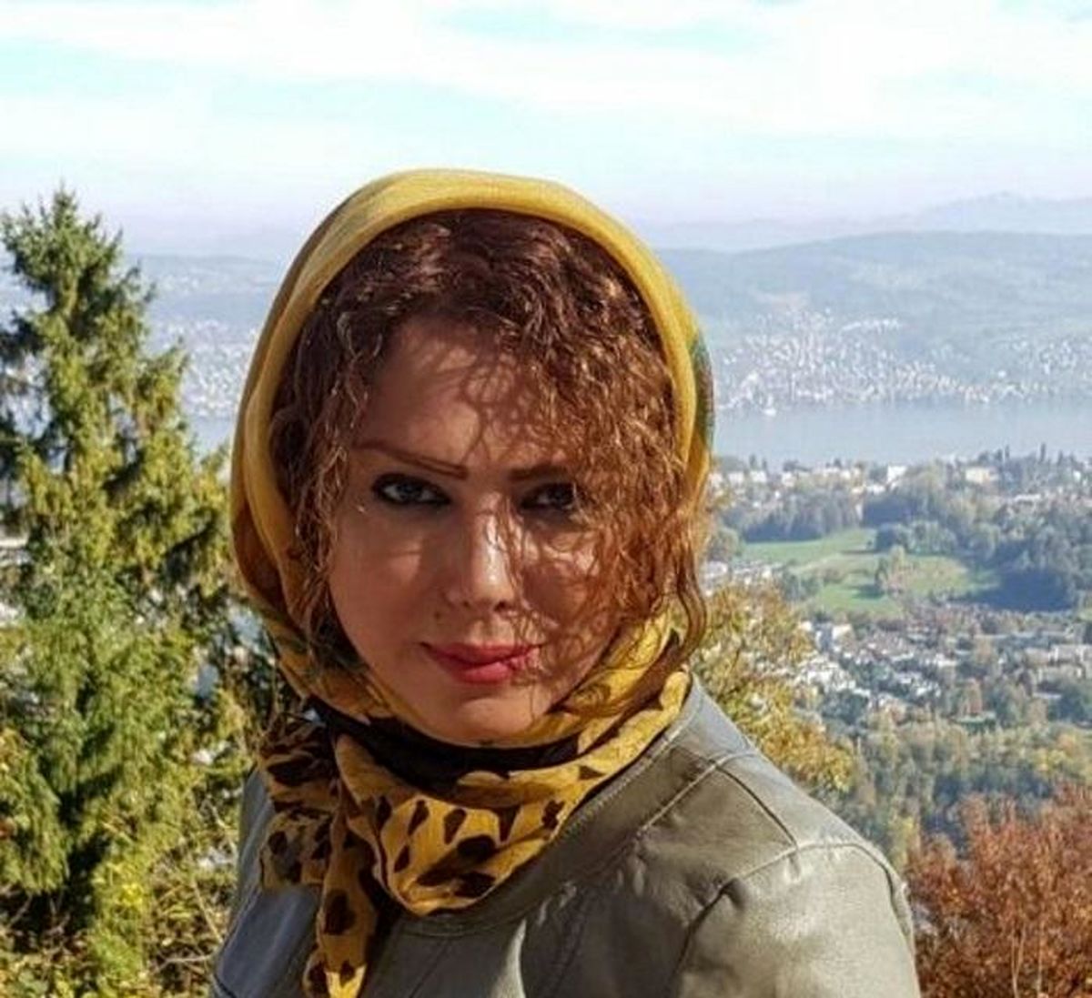 عکس: همسر مرحوم رضا ژیان در سوئیس!