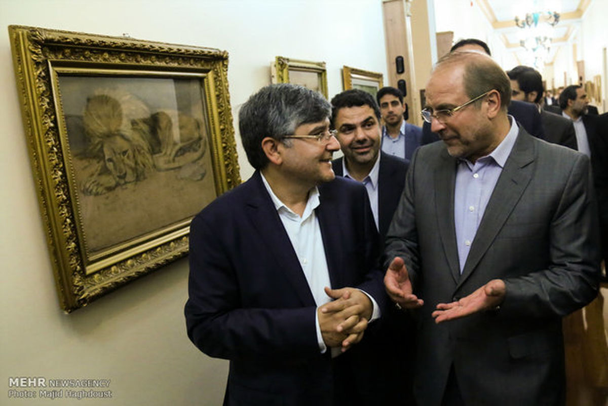 ضیافت افطار قالیباف با هنرمندان/تصاویر