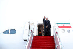 روحانی تهران را به مقصد آنکارا ترک کرد