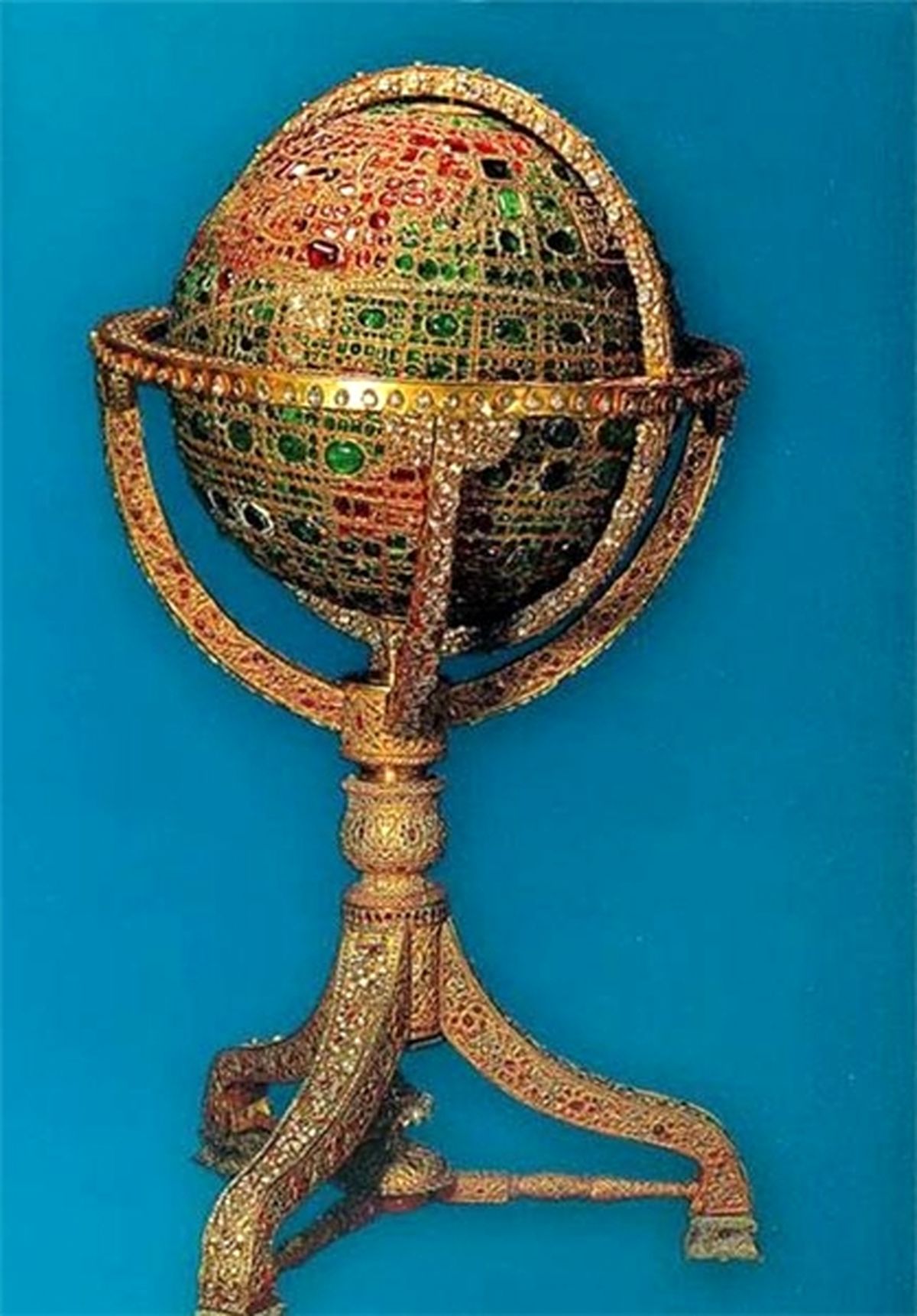 کُره جواهر نشان ایران در کجا نگهداری می‌شود؟ +عکس