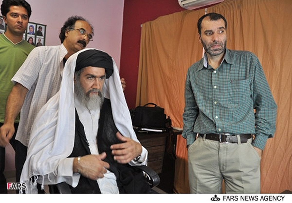 گریم بازیگران "رسوایی"دهنمکی/ عکس