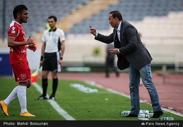 چند صحنه دیدنی از بازی پرسپولیس/تصاویر