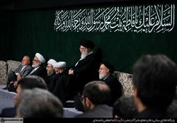 تصاویر: اولین شب عزاداری فاطمیه در حسینیه امام خمینی