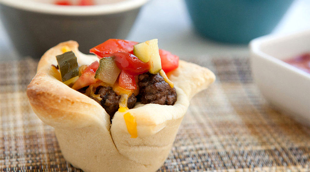 فنجانهای چیزبرگر مورد پسند تمامی اعضای خانواده