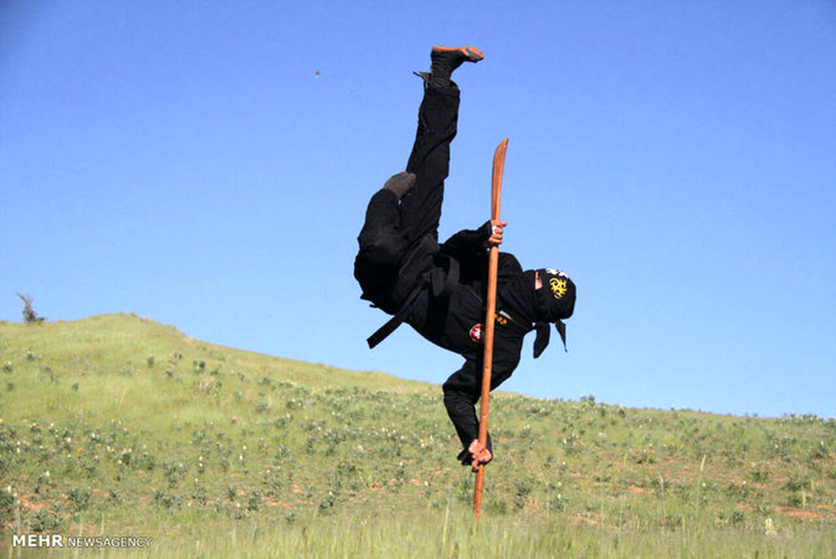 گزارش تصویری: بانوان نینجا کار بروجردی