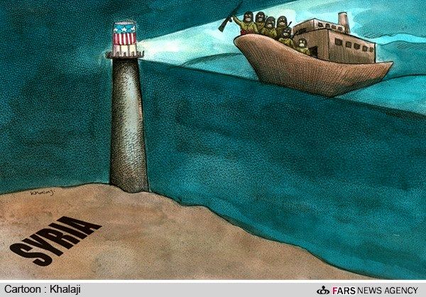 چشم راهگشای تروریست ها!/ کارتون