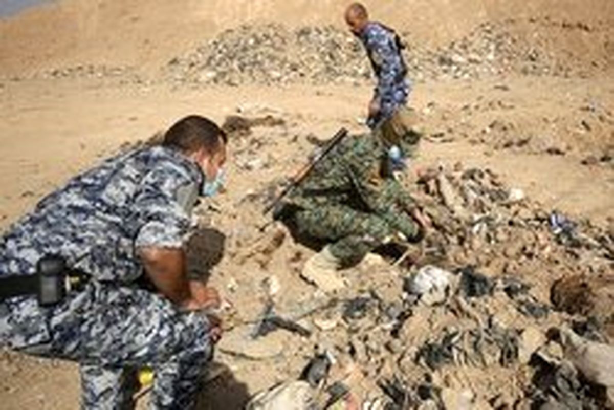 کشف گور جمعی قربانیان داعش در «موصل»