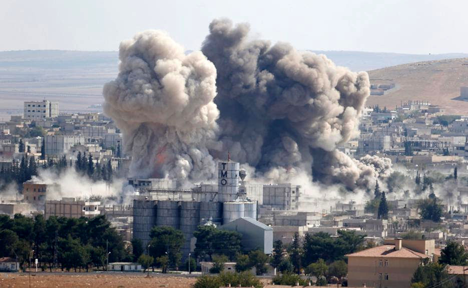 تصاویر/ درگیری‌ها در کوبانی