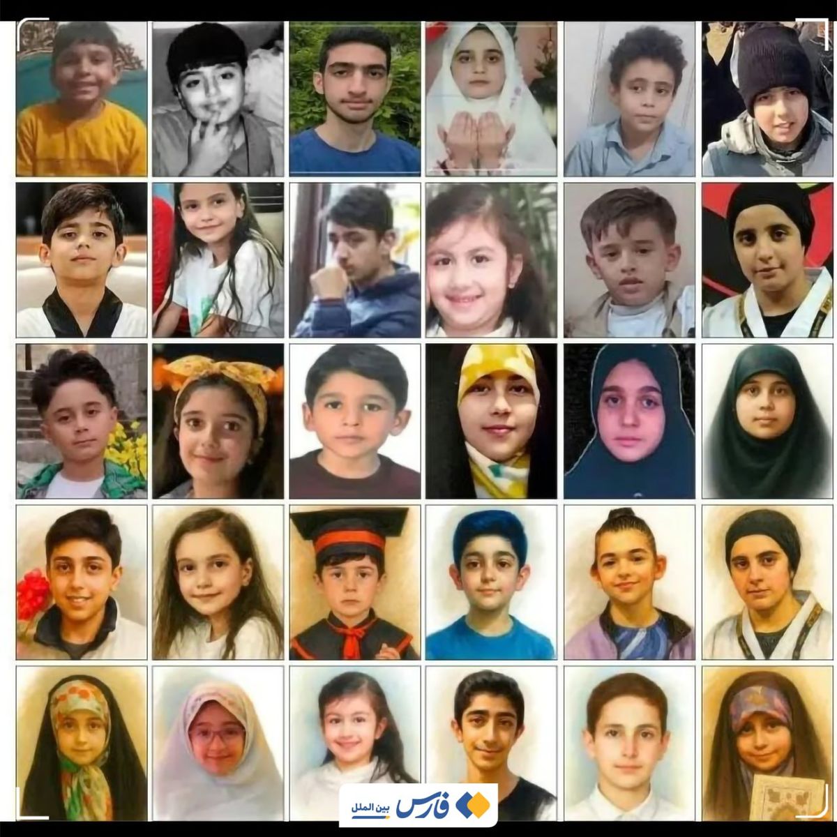 دانش‌آموزانی که اول مهر باید مدرسه میرفتند،‌ اما اسرائیل شهیدشان کرد