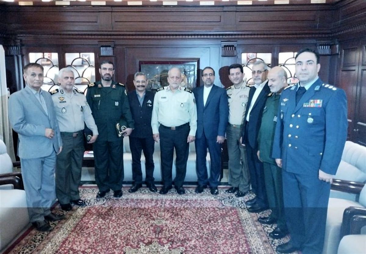 سردار احمدی مقدم از کالج دفاع ملی هند بازدید کرد