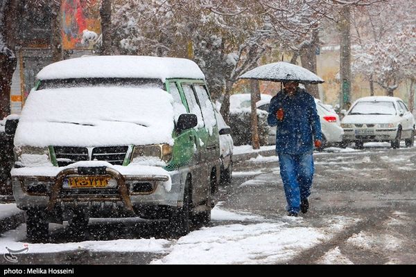 بارش گسترده برف و باران در کشور 