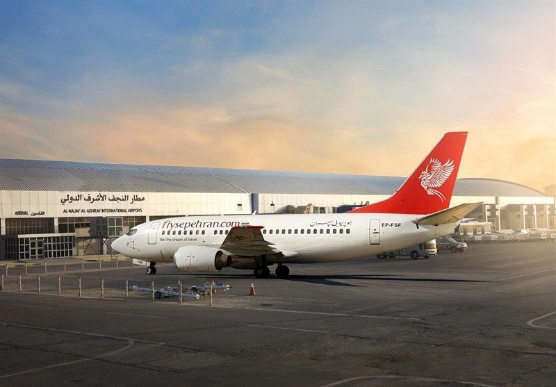 آغاز مجدد پروازهای نجف و بغداد از مشهد  