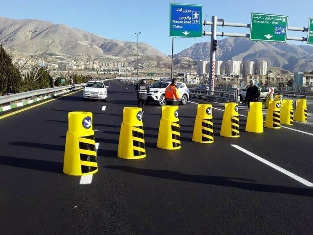 خبر مهم از ترافیک جاده های شمال /جاده کندوان یک طرفه شد