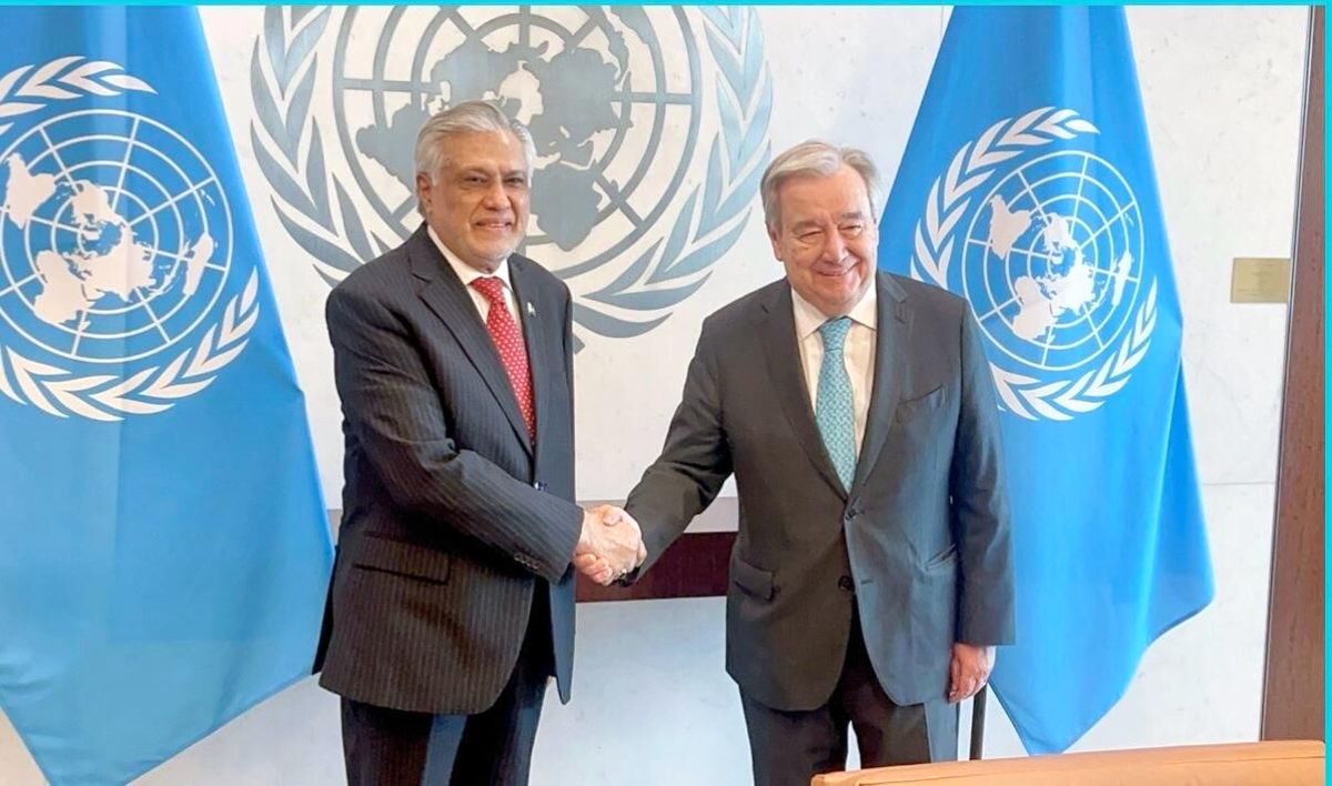 گفت وگوی وزیرخارجه پاکستان با مقامات سازمان ملل درباره ایران و خاورمیانه