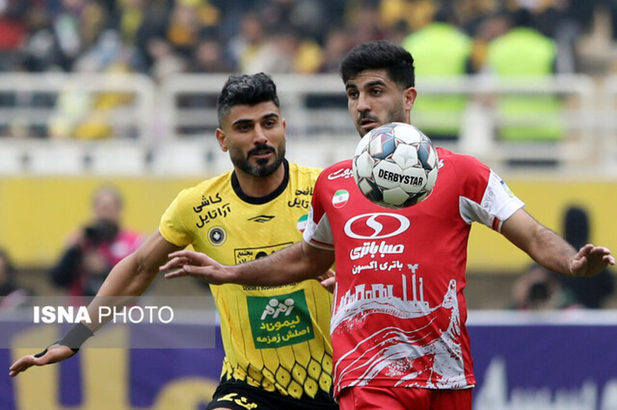 حرکت منشوری زکیپور مقابل پرسپولیس