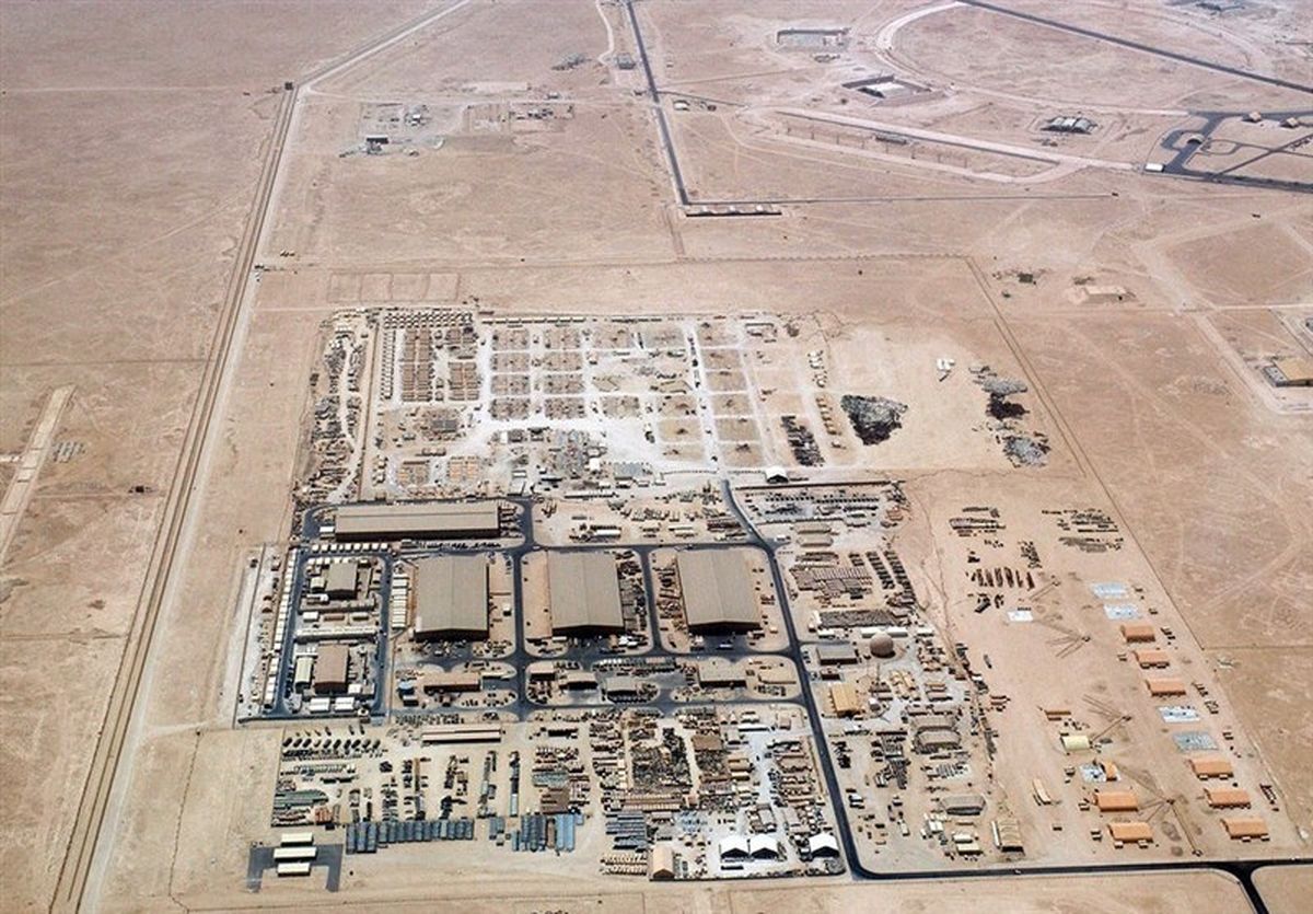 پاسخ مقتدرانه و موفق نیروهای مسلح به تجاوز آمریکا/لحظه اصابت موشک ایرانی در پایگاه آمریکایی العدید  +فیلم