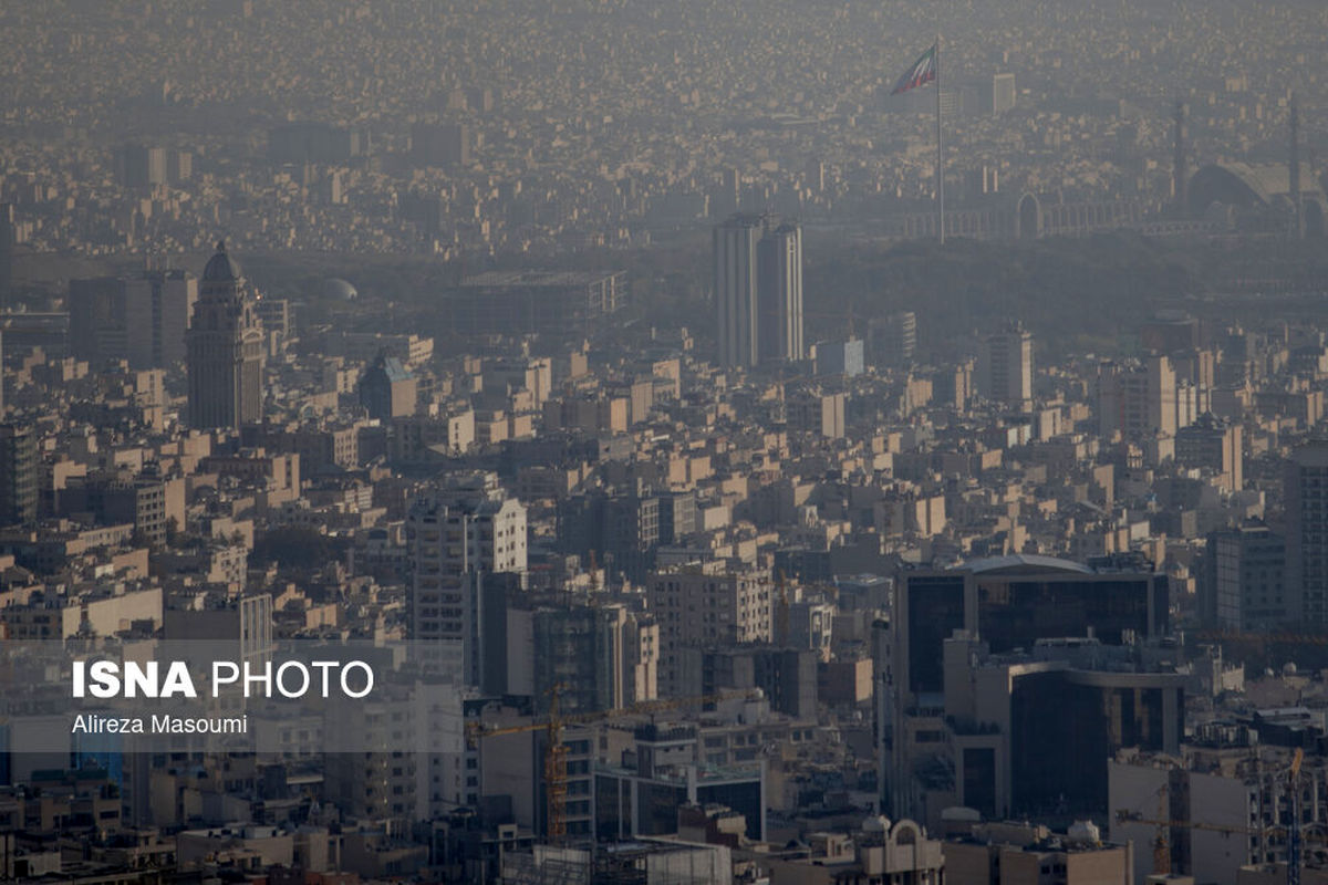 تداوم آلودگی هوای تهران تا عصر فردا