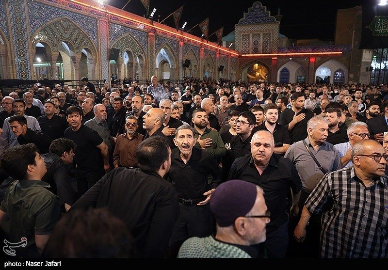 مراسم مسلمیه در حرم حضرت عبدالعظیم حسنی(ع)