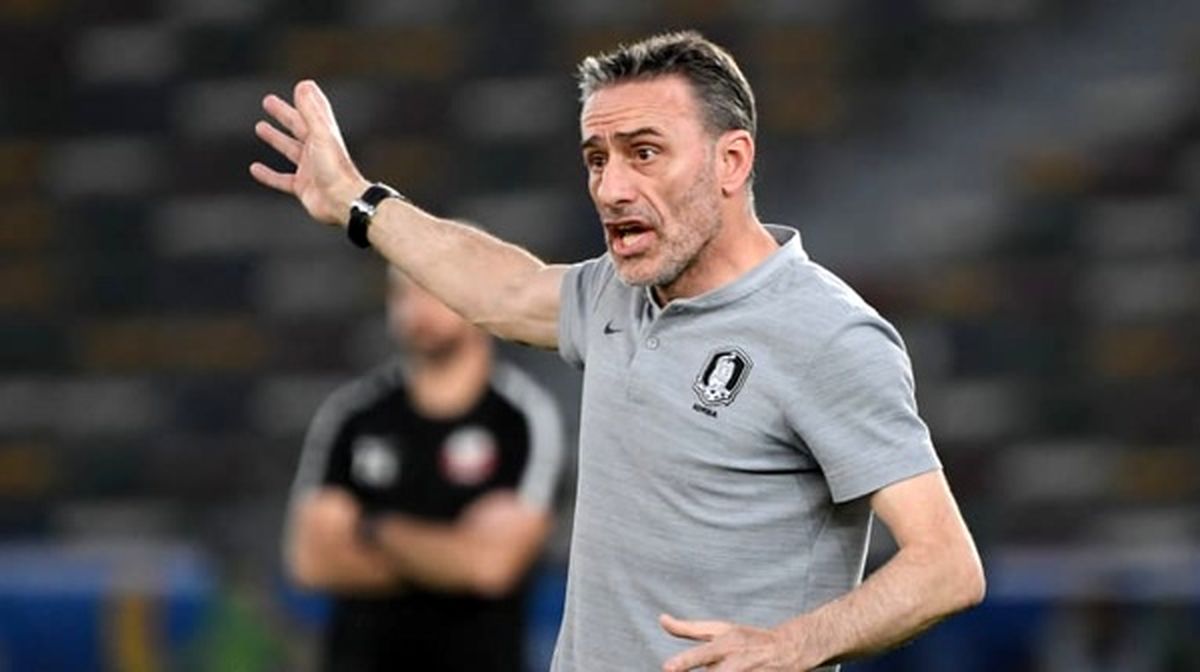 واکنش سرمربی کره جنوبی به همگروهی اش با ایران