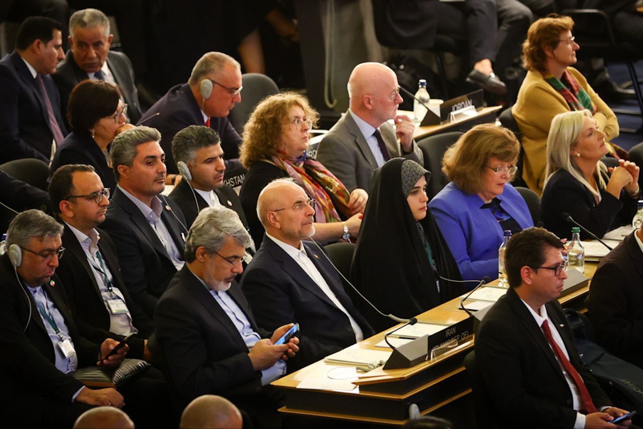 هم اکنون در ژنو؛ حضور رئیس مجلس و هیات پارلمانی ایران در مراسم افتتاحیه ششمین کنفرانس رؤسای مجالس جهان