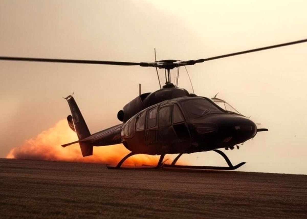 سقوط یک بالگرد در منطقه اُریول روسیه