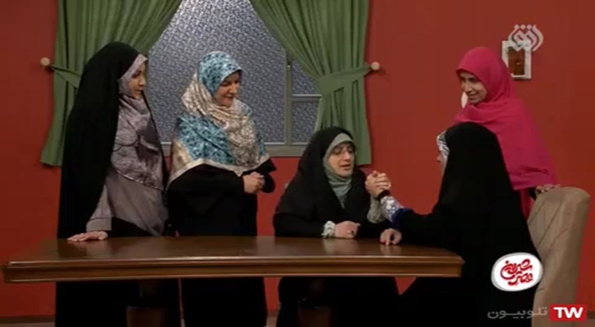 مسابقه مچ‌اندازی بانوان در تلویزیون! +فیلم