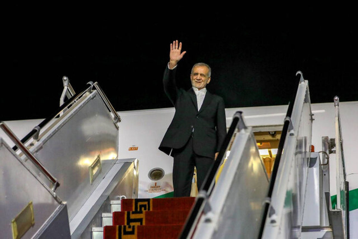 رئیس‌جمهور دقایقی قبل دوحه را به مقصد تهران ترک کرد