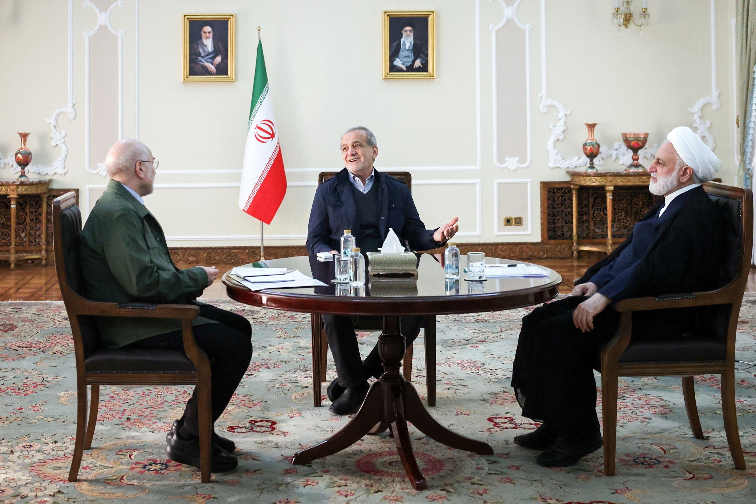 نشست مشترک سران قوا به میزبانی رئیس جمهور برگزار شد