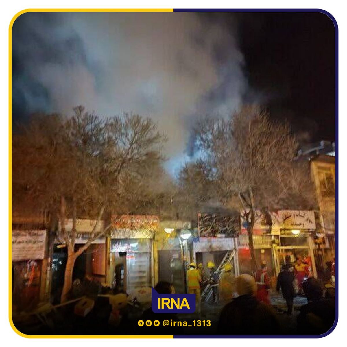 آتش سوزی بازار قوچان مهار شد