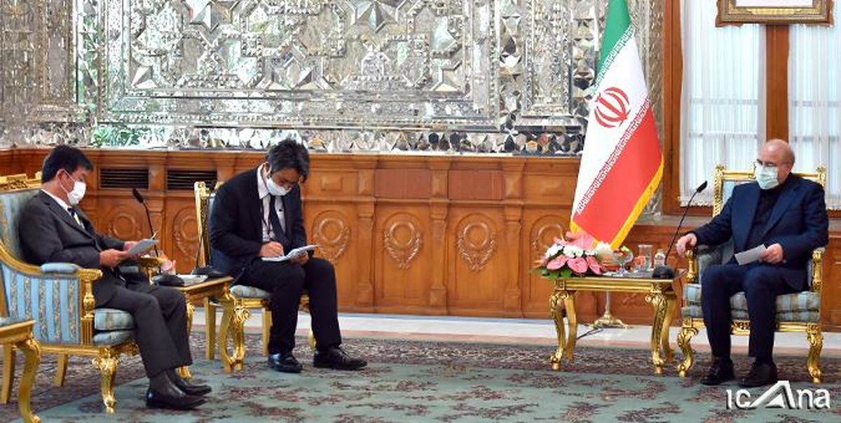 قالیباف: ژاپن به تحریم های دارویی علیه ایران عکس العمل جدی نشان دهد