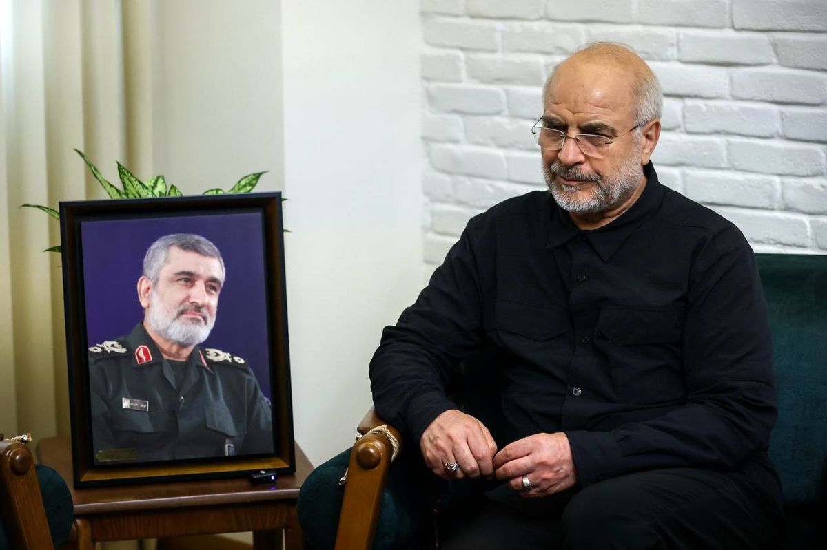 قالیباف: هوافضای سپاه با وجود سردار شهید حاجیزاده مایه عزت و افتخار و شجره طیبه نظام اسلامی شد