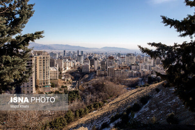 وضعیت آب و هوای تهران جمعه ۲۴ بهمن
