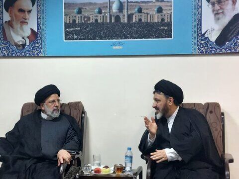 دیدار رئیس مجمع نمایندگان طلاب با رئیسی