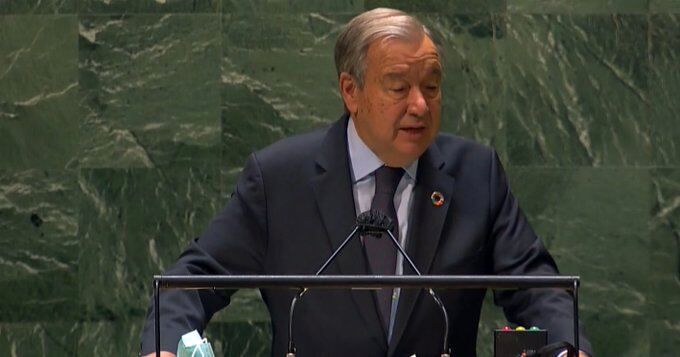 درخواست واکسنی گوترش از جامعه جهانی