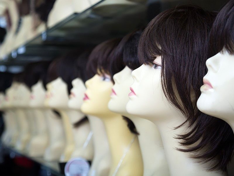 متناسب با فرم صورت و رنگ پوست کلاه گیس بخرید