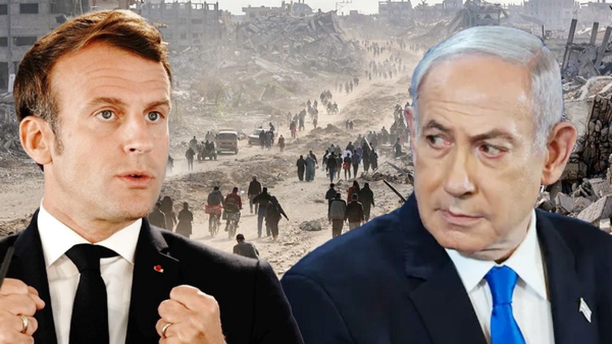 ماکرون: اقدامات مشخصی علیه اسرائیل در دست بررسی است