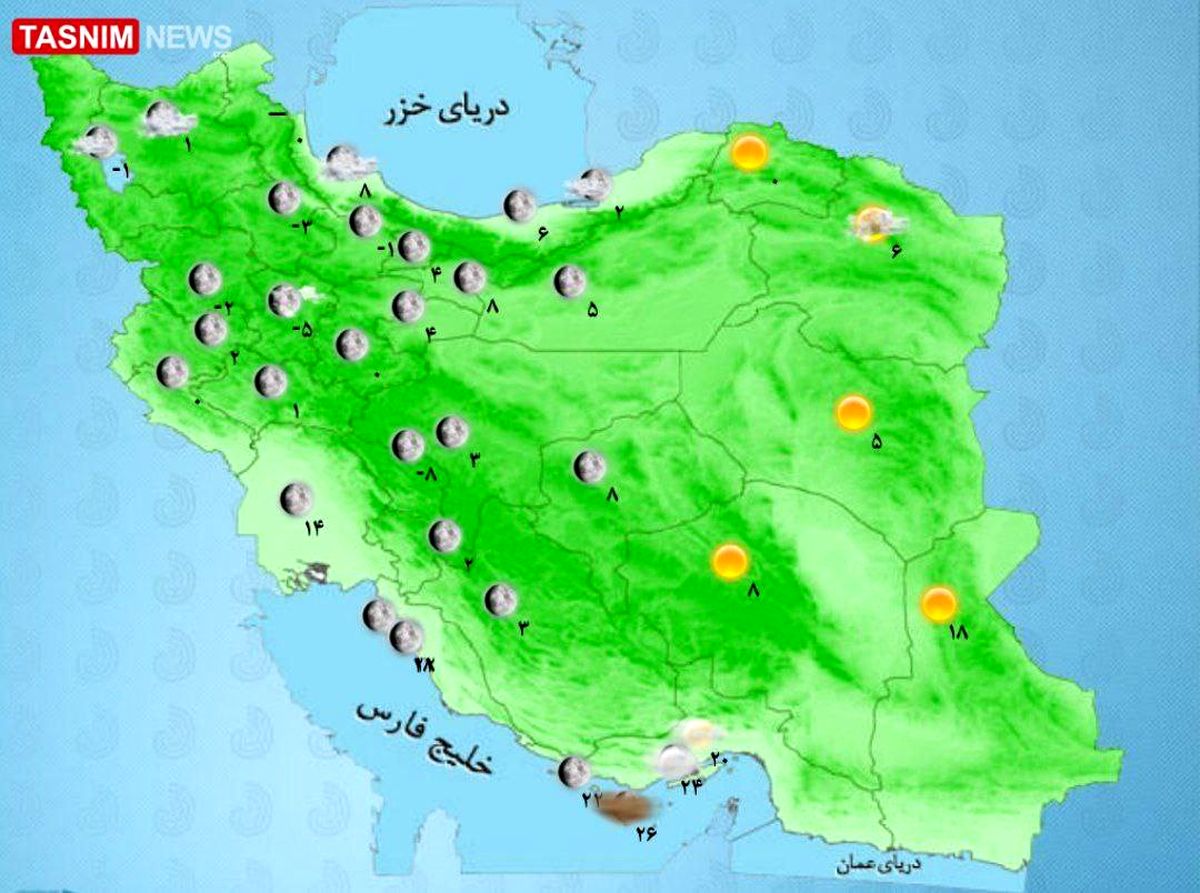 وزش باد شدید در دامنه جنوبی البرز