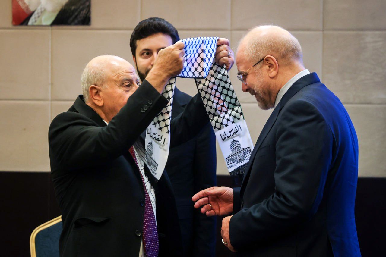 تصاویر: دیدار قالیباف با نایب رئیس شورای ملی فلسطین