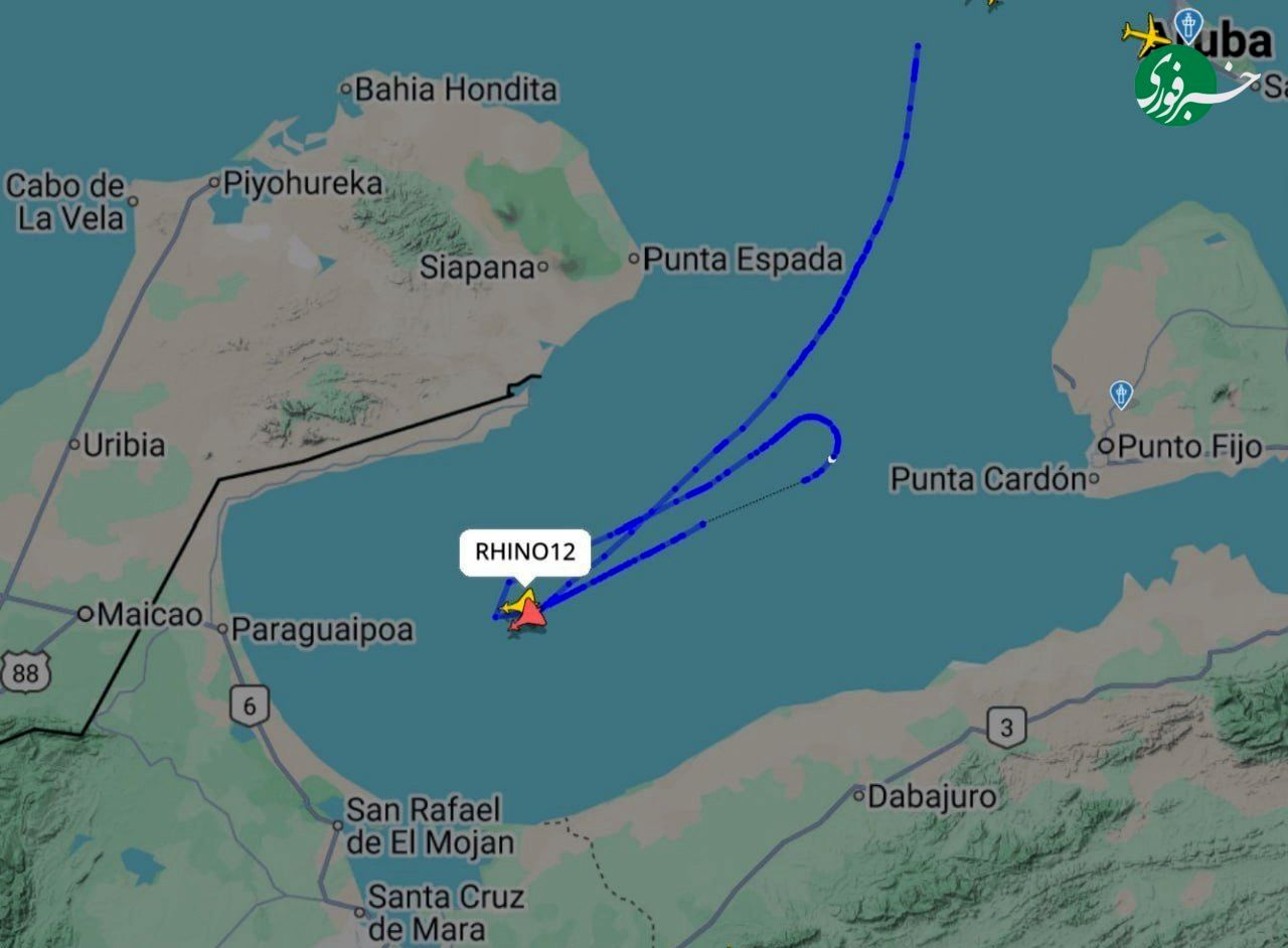 جنگنده های آمریکایی وارد آسمان ونزوئلا شدند