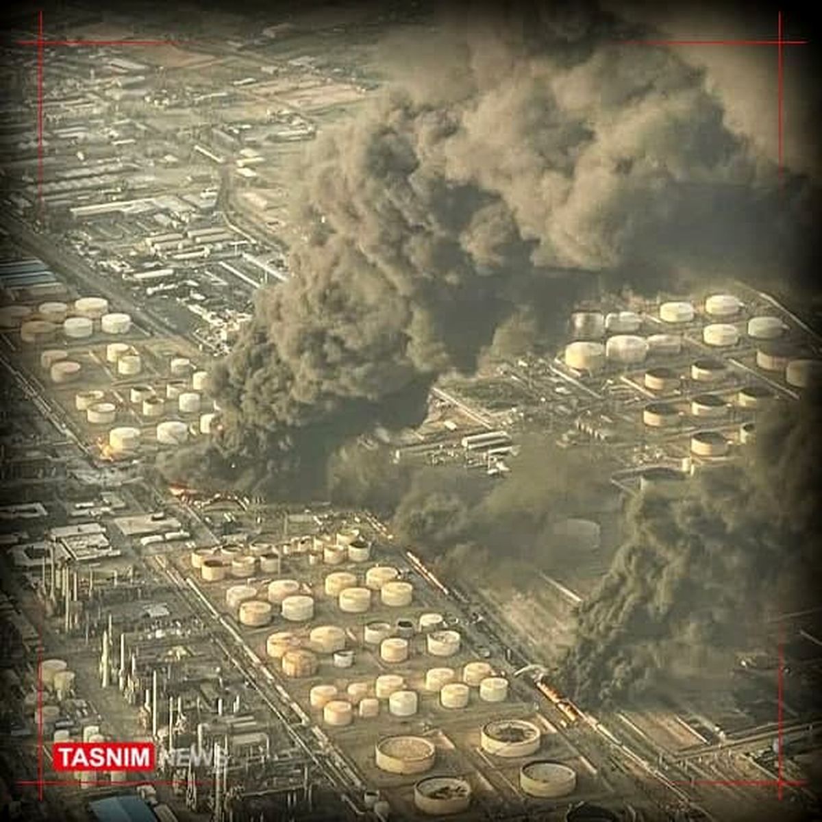 مهار آتشسوزی پالایشگاه تهران تا ۱۲ ساعت آینده