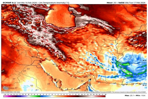 ورود موج هوای گرم به کشور | پیش بینی آلودگی هوا در تهران و کرج 
