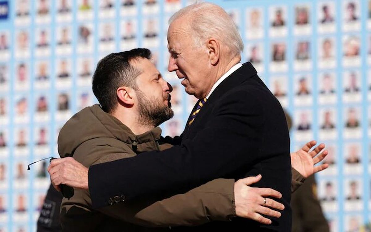 نشست سران ۵۰ کشور کمککننده به اوکراین در آمریکا