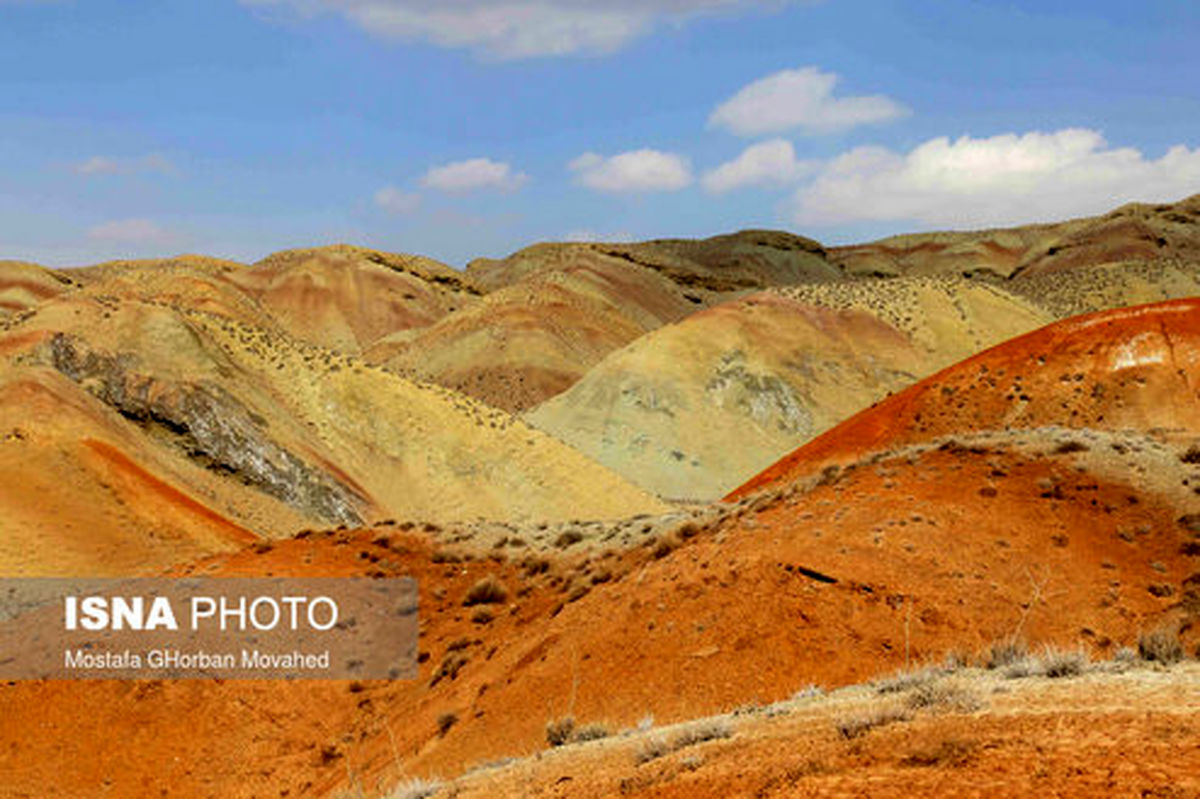 تصاویر: ایران زیباست؛ کوه های رنگی «آلا داغلار»
