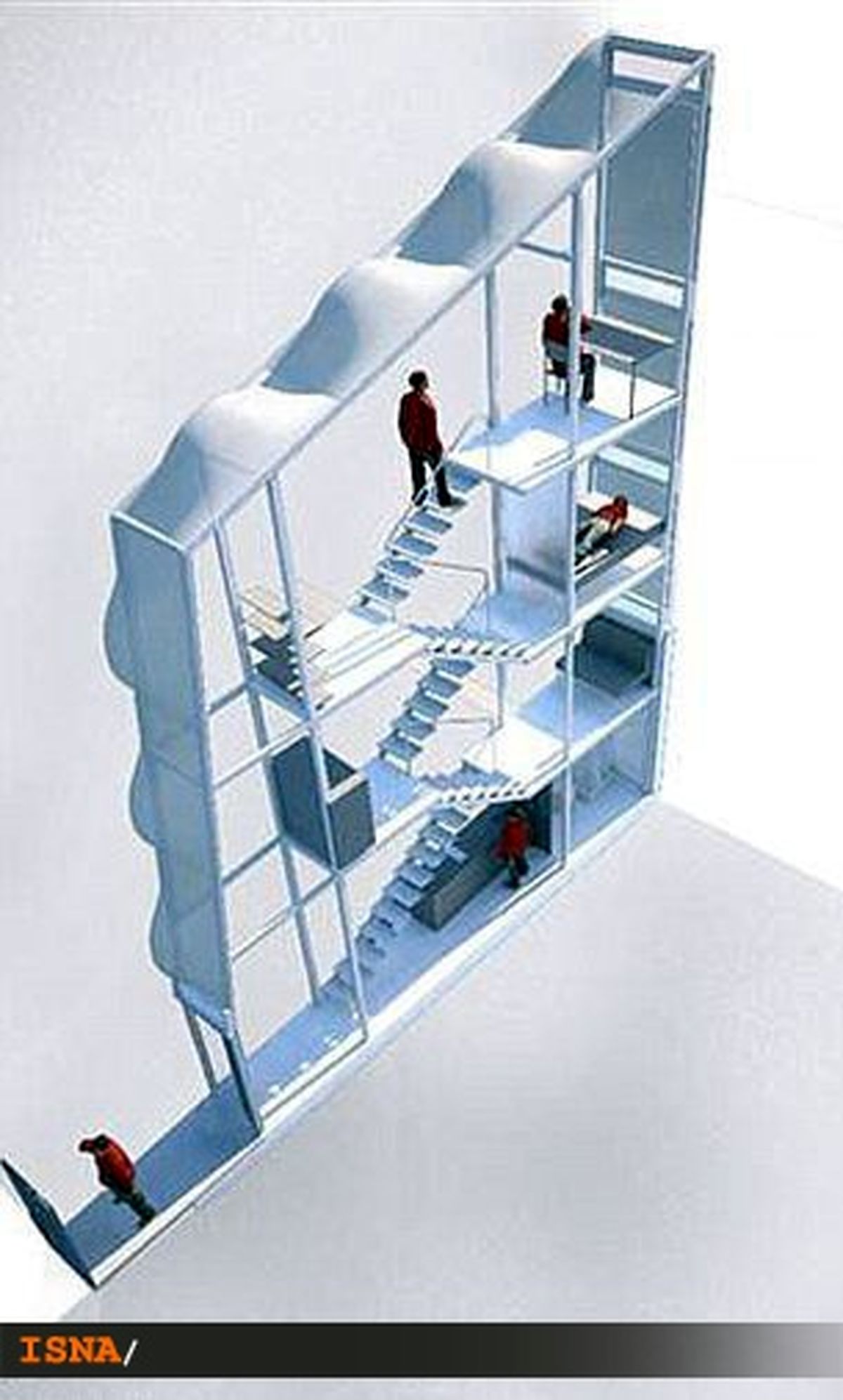 ساخت باريك‌ترين ساختمان جهان !/ عکس