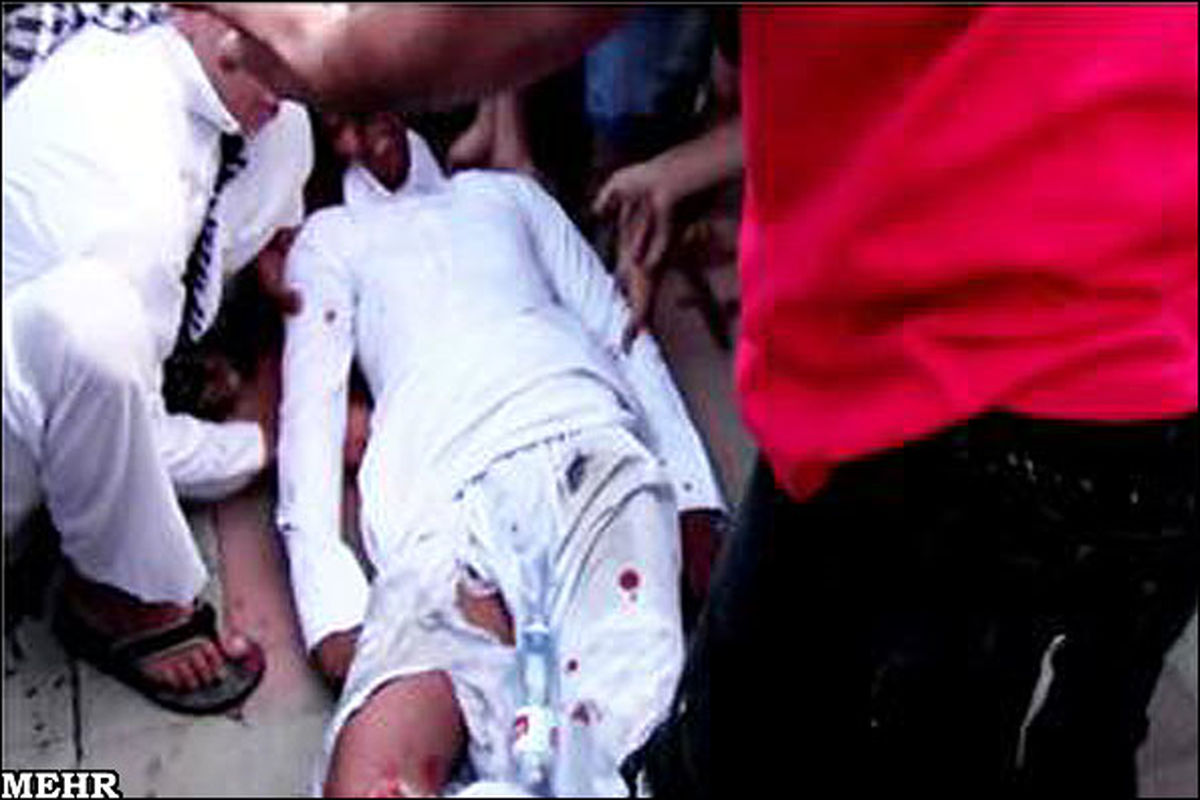 حمله وحشیانه نیروهای آل سعود به مردم+ تصاویر