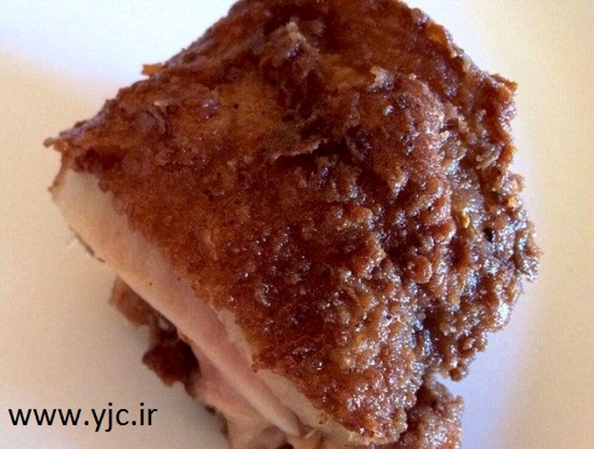 مرغ سوخاری شکلاتی!