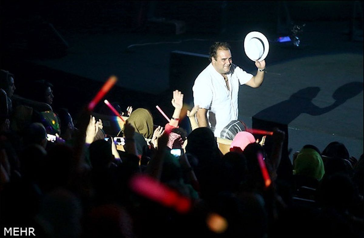 هومن برق نورد درکنسرت/عکس