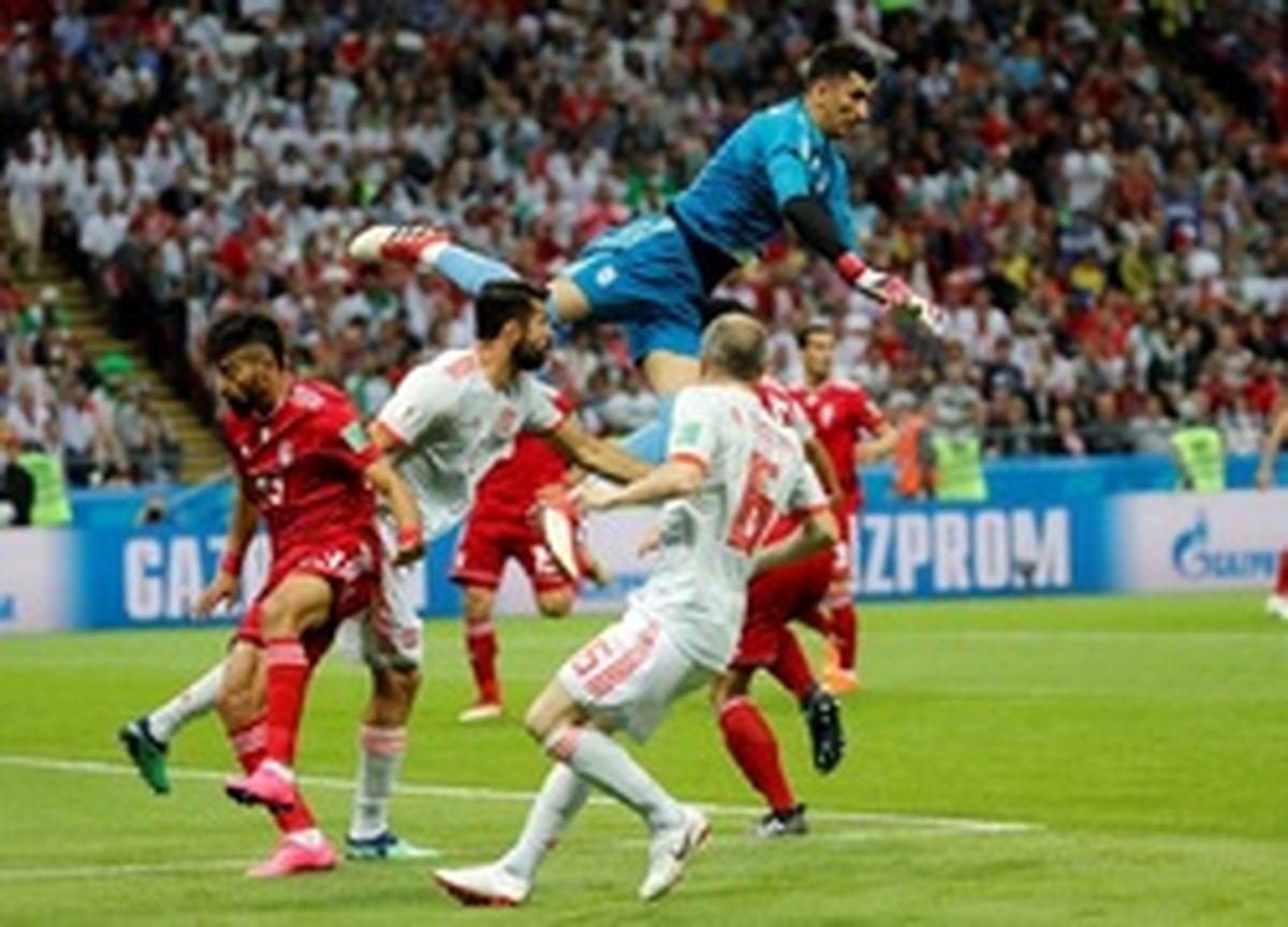 رضاییان در تیم منتخب دور دوم جام جهانی قرار گرفت