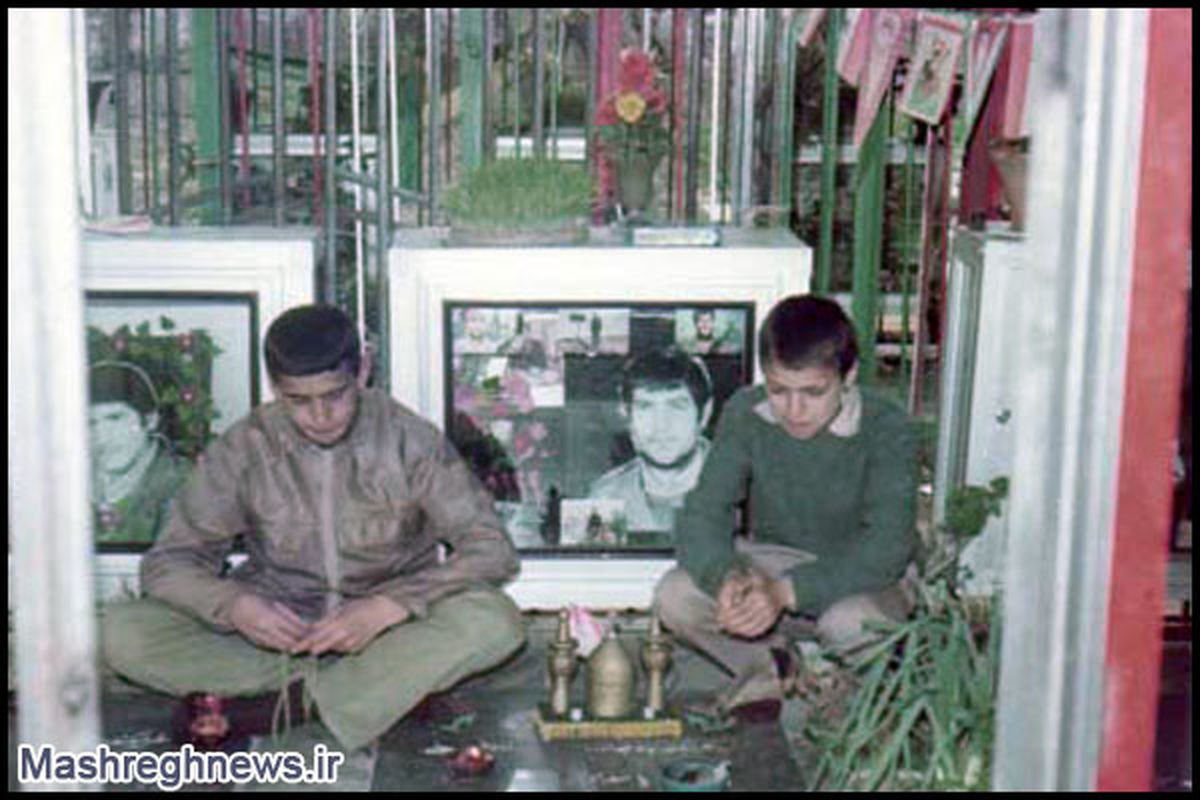 شهدایی‌که‌برمزاردوستانشان‌حاضرشدند/تصاویر